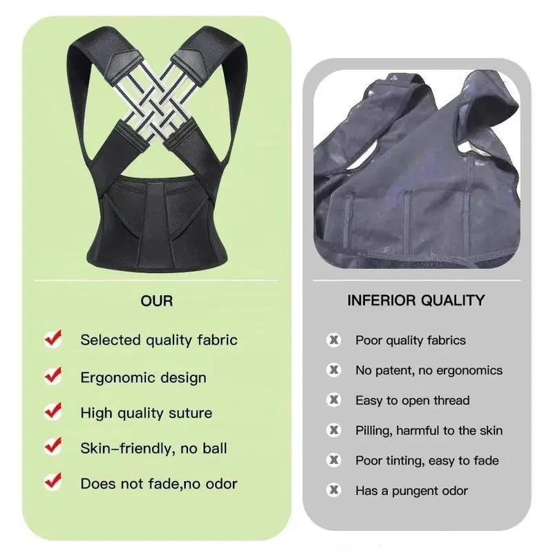 Adjustable Breathable Body Shaper Belt for Christmas Gift, Unisex Neck & Shoulder & Waist Wrap, Sports & Outdoor Accessories for Home Gym Workout 4