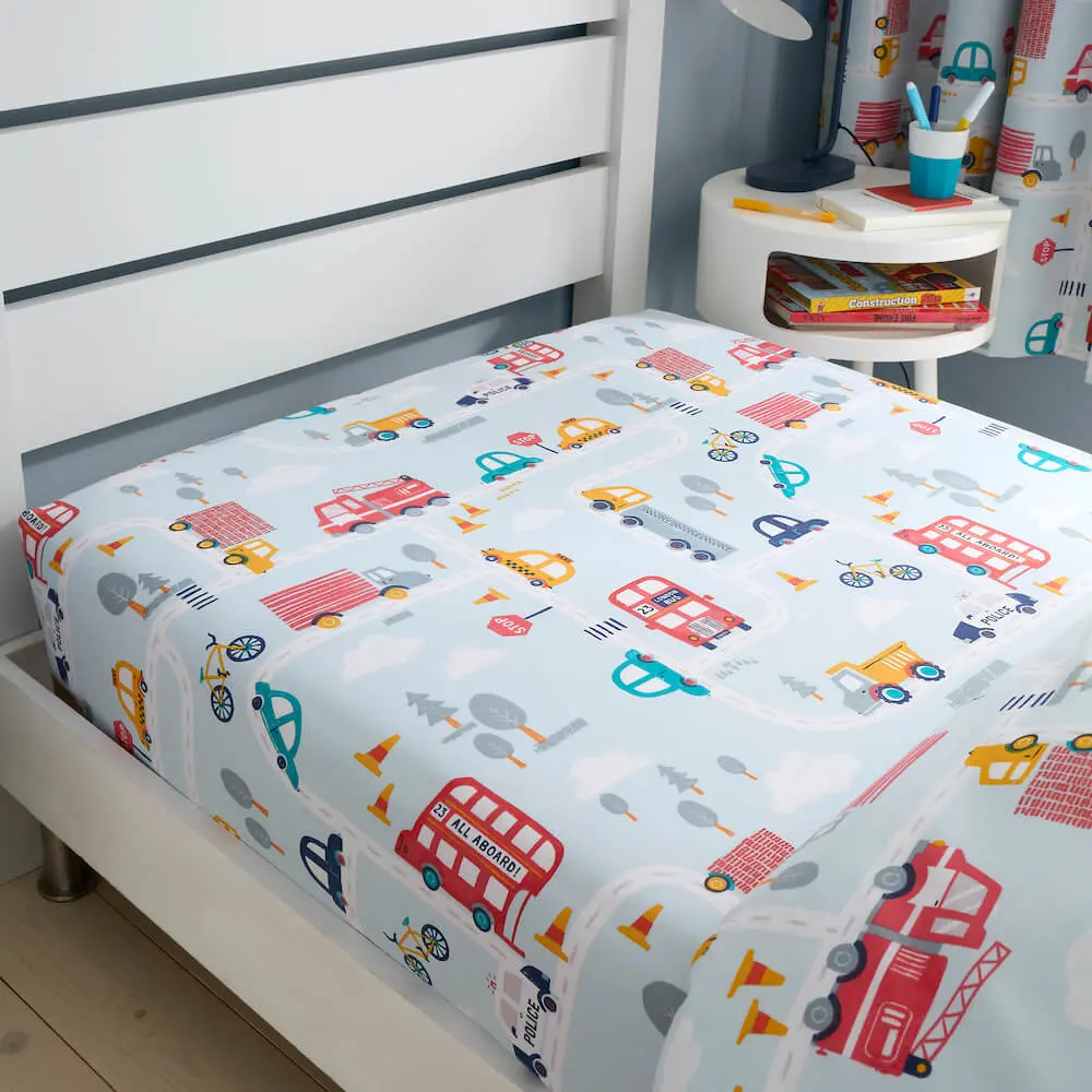 Road Trip Fitted Sheet