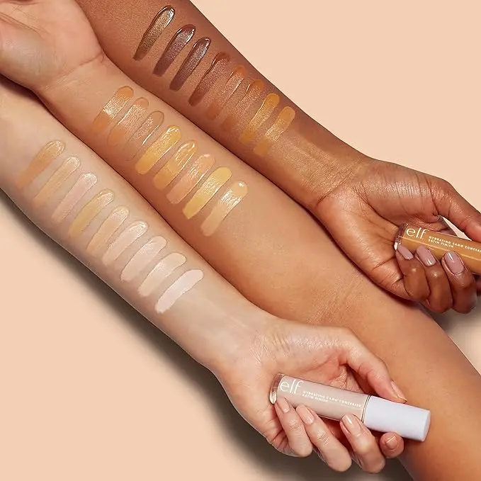 e.l.f. Hydrating Camo Concealer, Satin Finish, Conceals, Corrects & Highlights, Light Beige, 0.203 Fl Oz (6mL) 3