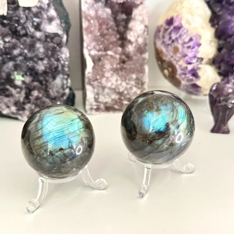 Labradorite Sphere X1