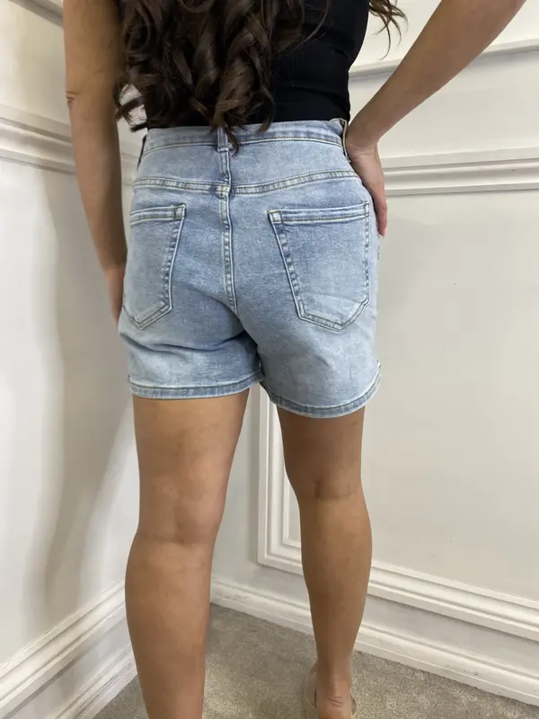 KMO MIMI sparkle mom shorts with pockets - TTS 5
