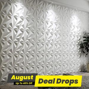 3D Textured Decorative Wall Sticker, Solid Color Waterproof Wall Panel, Wall Decal for Decoration, Home Accessories Decor for Living Room Decorative Design, Interior, Wall Board Panel, Bedroom Decor