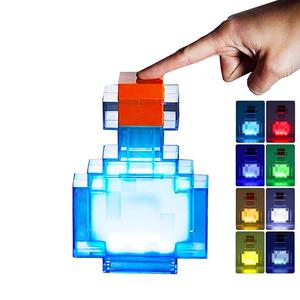 Potion Bottle Design LED Table Lamp, 8 Light Color Changing Night Light, Novelty Lighting with Colorful Lights for Bedroom, Desk, Living Room, Game Gift, Gifts For Girl