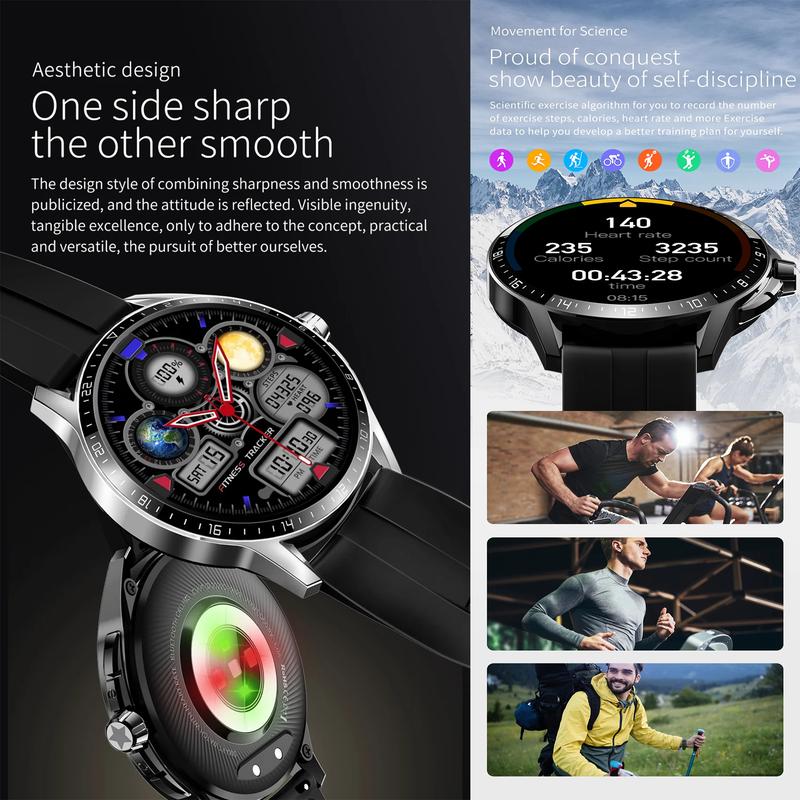 GT4 Pro 1.47" HD Smart Watch – Bluetooth Calling, Waterproof Sports Bracelet with Heart Rate & Blood Oxygen Monitoring 2