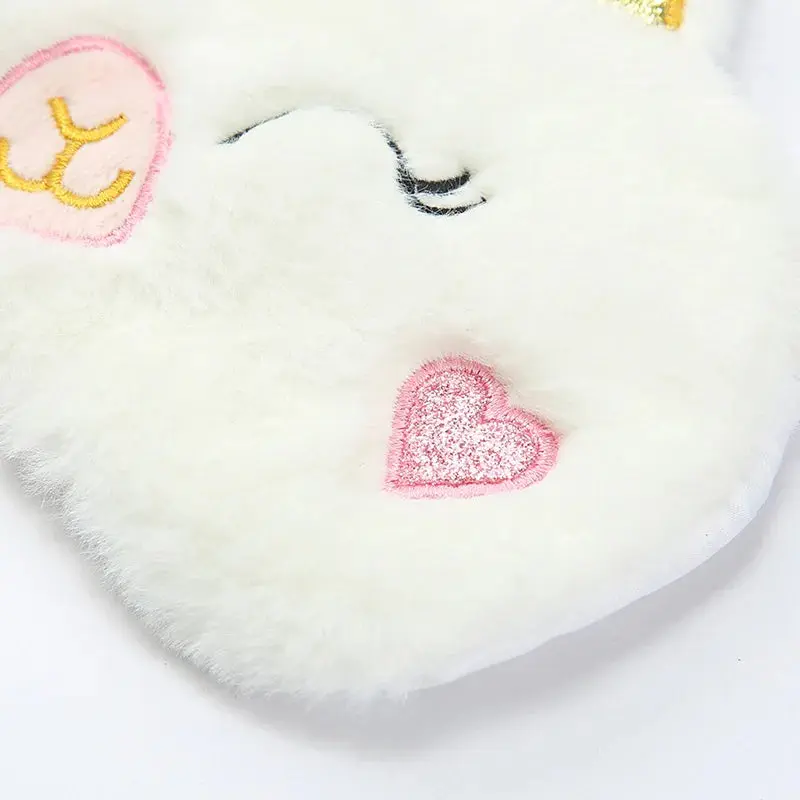 Cute Big Eyes Plush Sleep Mask for Kids – Soft Cartoon Cat Eyepatch for Travel, Nap, Bedtime, and Party Gifts 6