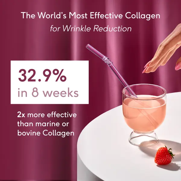 Feel Pro Collagen - Powder - Peach, Vegan, Anti-Wrinkle, Skin, Hair, Nails (30 Servings) 7