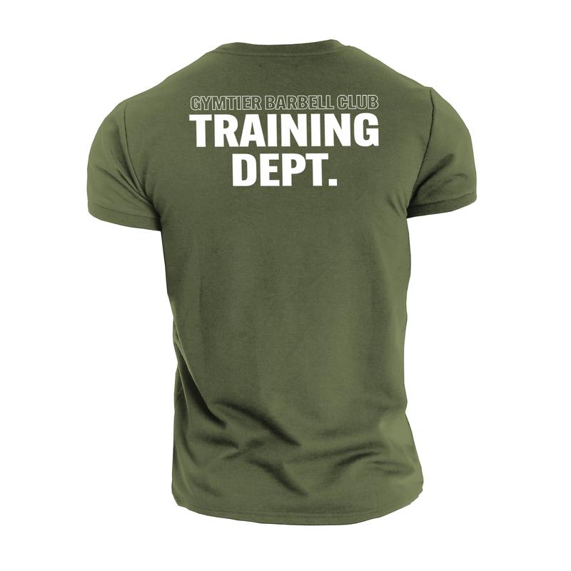 Gymtier Barbell Club - Training Dept. - Gym T-Shirt 2