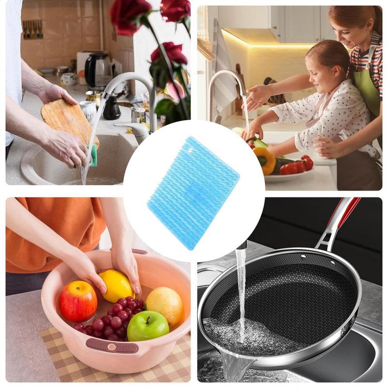 Product Introduction of Vegetable Scrubber Kitchen Vegetable Washing Scrubber Dense Bristles Multi-Functional Veggie Brush Scrubber for Kitchen Sink 31