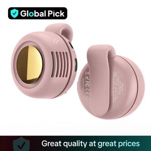 Portable Mini Fan, USB Rechargeable 3-speed Adjustable Waist Fan, Rotatable Body Fan, Outdoor & Travel Fan, Office Use Fan