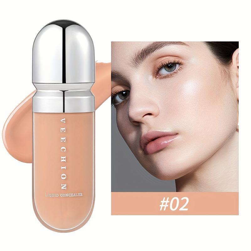 [12 Colors Full Concealer] 12 Colors Full Coverage Concealer, Long-lasting Concealer and Makeup Liquid Foundation, Facial Blemish Modifying Contour Waterproof and Hard to Fade Cosmetic Cream #01 7