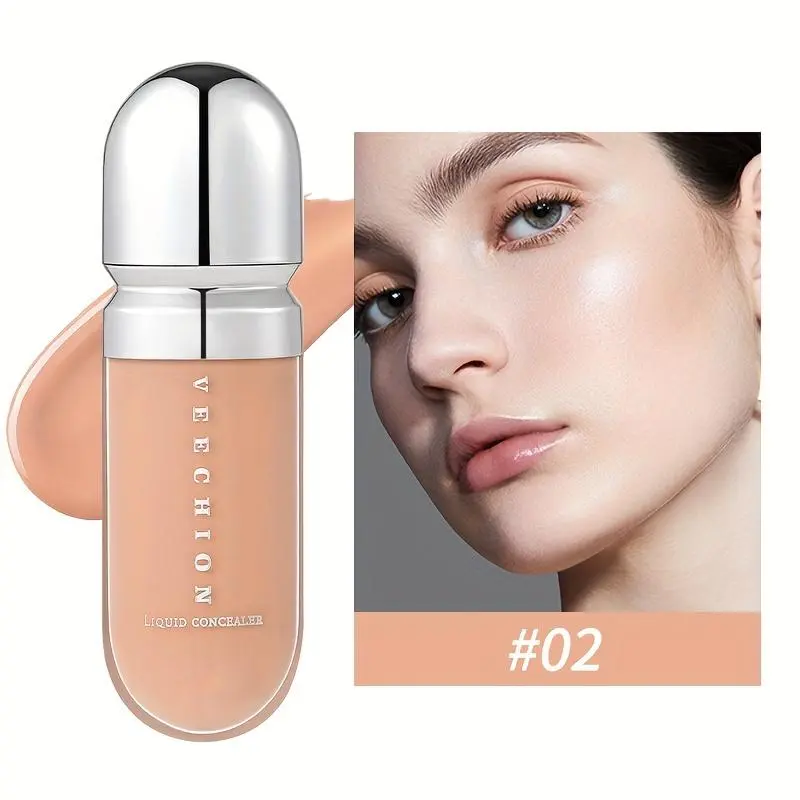 [12 Colors Full Concealer] 12 Colors Full Coverage Concealer, Long-lasting Concealer and Makeup Liquid Foundation, Facial Blemish Modifying Contour Waterproof and Hard to Fade Cosmetic Cream #01 6