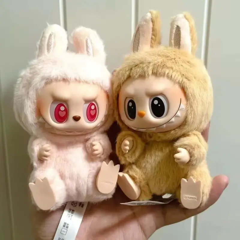 Labubu Plush Keychain, Labubu The Monsters Milan Fashion Week Doll 7.87 In Macaron Plush Doll Keychain, Random Design Box Toys For Modern Home Decor 6