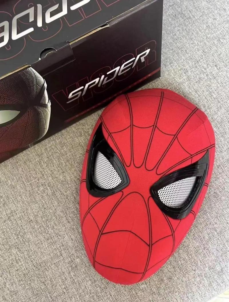 Product Introduction of Spider-Man LED Moving Eyes Mask – Electric Blinking Hero Helmet | Cosplay & Halloween Accessories for Kids & Adults 2