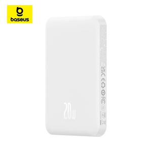 Magnetic Wireless Power Bank, 5000mAh 20W Magnetic Wireless Charging Mobile Power Bank, Portable Charger for Home Office Outdoor, Stocking Fillers Gift