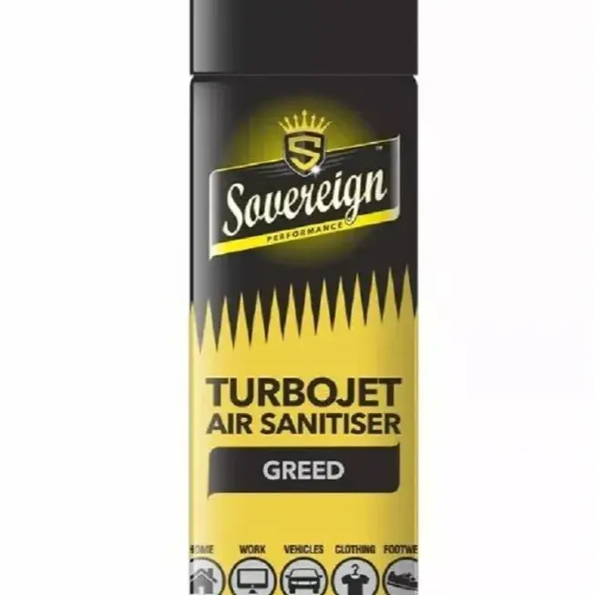 Sovereign Turbojet Air Sanitizer Spray - Car Home Turbojet Air Freshener | 500ml Can Spray Scent Perfume Scented Aroma - Household 4
