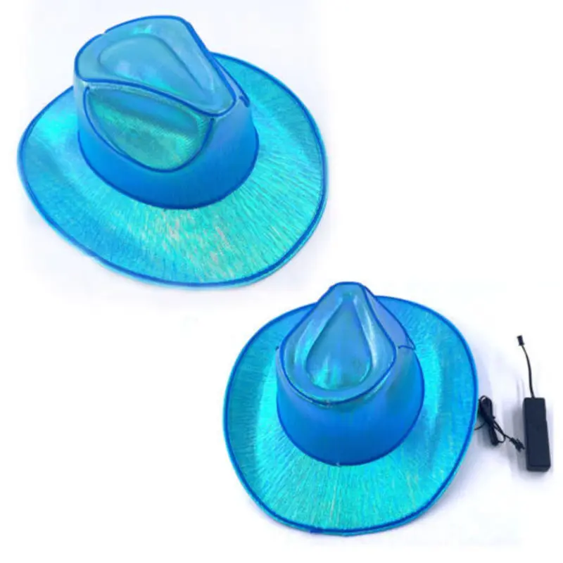 LED Western Disco Cowboy Costume – Men’s & Women’s Party Play Outfit for Themed Events 2