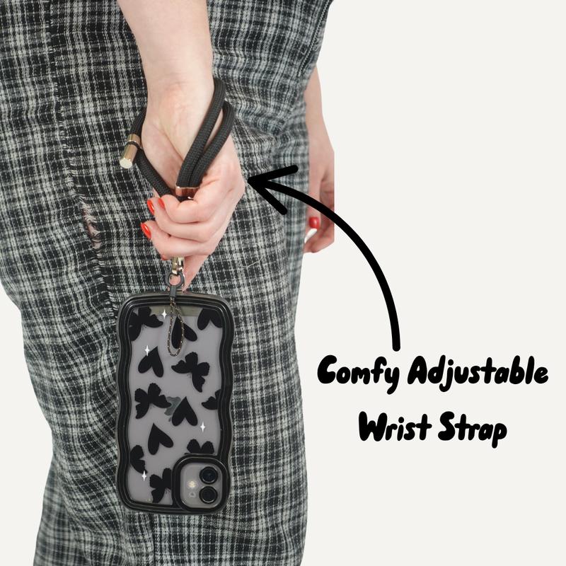 Adjustable METAL 8mm Anti-theft re-usable mobile Wristlet Smartphone 1