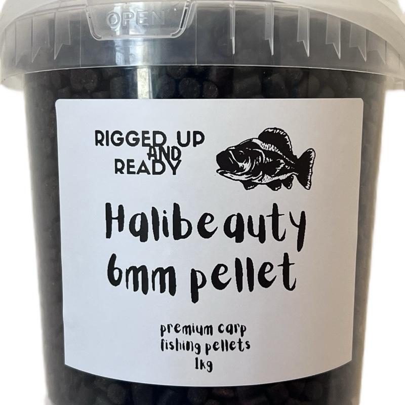 Halibeauty / Cream Dream Carp Pellets – 1kg | Rigged Up & Ready PREMIUM CARP FISHING PELLETS BAIT 0