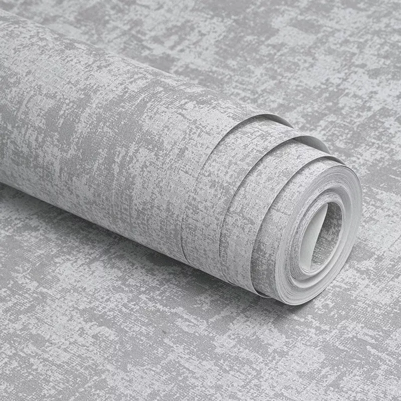 Industrial Concrete Textured Brown Wallpaper Metallic Glitter Wall Paper 5㎡/Roll 3