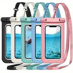 Waterproof Phone Bag, 1 Count Universal Large Capacity Phone Case with Lanyard, Swimming Phone Bag, Phone Accessories for Swimming, Beach, Pool, Phone Accessories