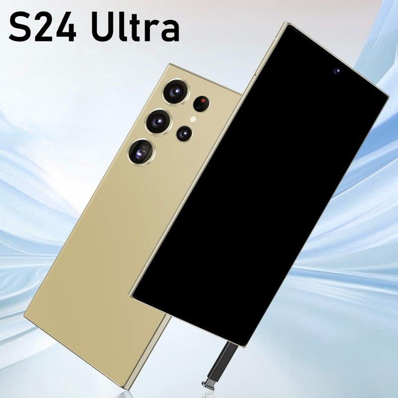 Product Introduction of S24 Ultra Smartphone with Stylus Pen | 6.6" Curved HD+ Display | 3GB RAM + 64GB | 4500mAh Battery | Global 4G LTE Charging Expandable Fingerprint Rear Screen Cellphone Card Camera 29