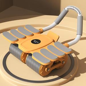 Ab Wheel Roller with Elbow Holder, Automatic Rebound Abdominal Wheel Roller with Kneeling Pads, Core Workout Equipment, Home Gym Abs Machine, Valentine's Day Gift