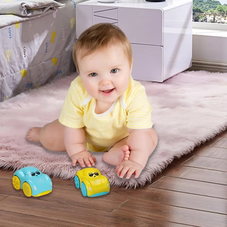 Kids Bath Fun Car Water Floating Dual Swimming and Land Moving Playset Toys
