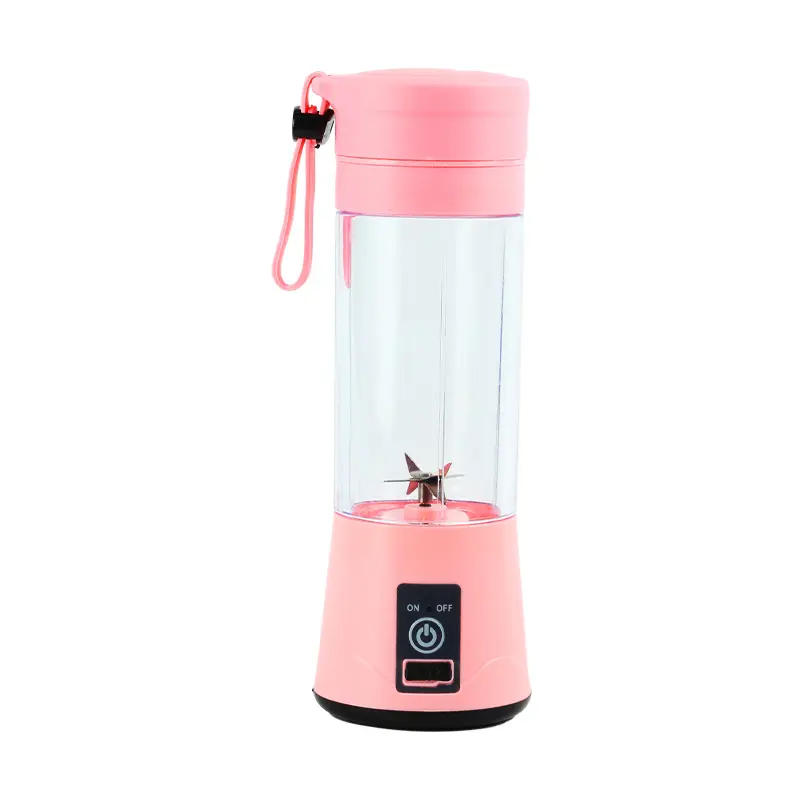 Portable Blender, Upgraded Fruit Juice mixerPersonal Blender with USB Rechargeable Mini MixerJuicer Cup 380Ml Traveling Fruit Veggie 5