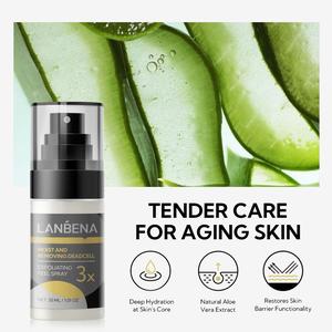Body and Face Exfoliating Spray, LANBENA Exfoliating Spray 30ml,