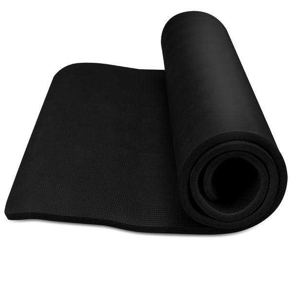 Yoga Mat | Multi-Purpose Extra Thick Foam Exercise Mats | Stretching, Resistance Workout & Therapy – Pilates, Home & Gym Equipment Accessory for Men Women Kids (183 x 60cm) 4