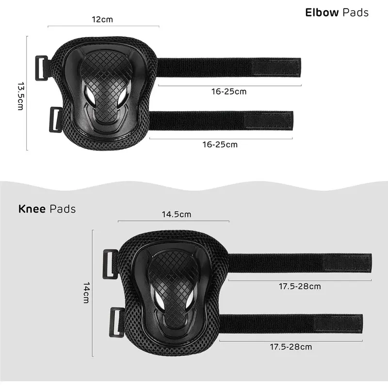 Kids Protective Helmet and Pads Set (Age 5-12) | Buy Online at Amizek 6