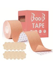 Disposable Bra Sticker, Flower Shape Design Disposable Bra Sticker & Boob Tape for Daily Use, Women's Lingerie Accessories, Sticky Bra Pads