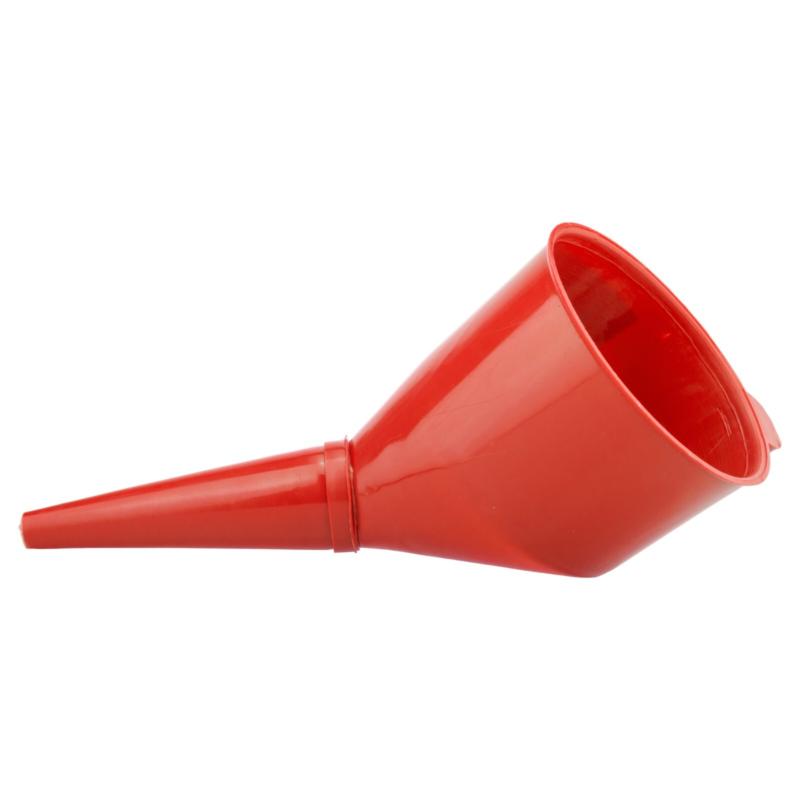 Product Introduction of PLASTIC FUEL FUNNEL WITH BUILT-IN FILTER, Petrol Diesel OIL WATER, No Spill 24