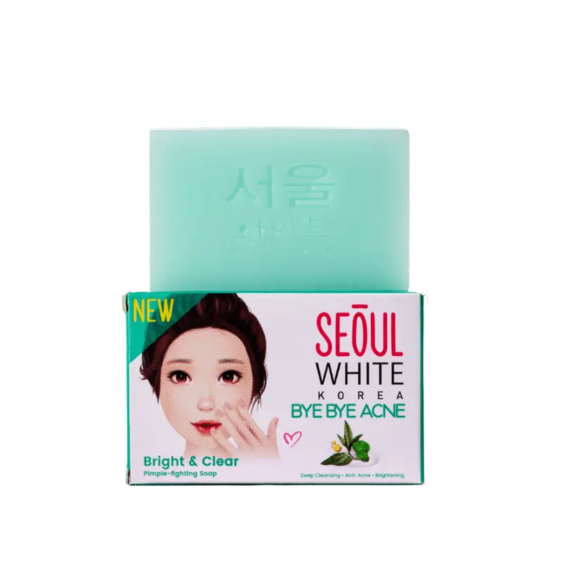 Seoul White Korea Bye Bye Acne Bright & Clear Pimple-Fighting Soap 60g 0
