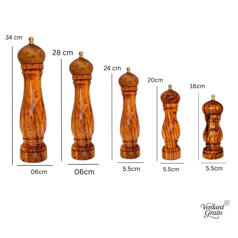 Kitchen Pepper Grinder, Wooden Handle Manual Salt Grinder, Kitchen Seasoning Utensils, Kitchen Accessories 7