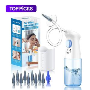 Manual Ear Irrigation Flushing System, 1 Set Ear Wax Removal Kit, Ear Cleaning Tool & Cleaner, Personal Care Product for Women & Men, Ear Wax Remover, Earwax Removal Kit #TOP PICKS