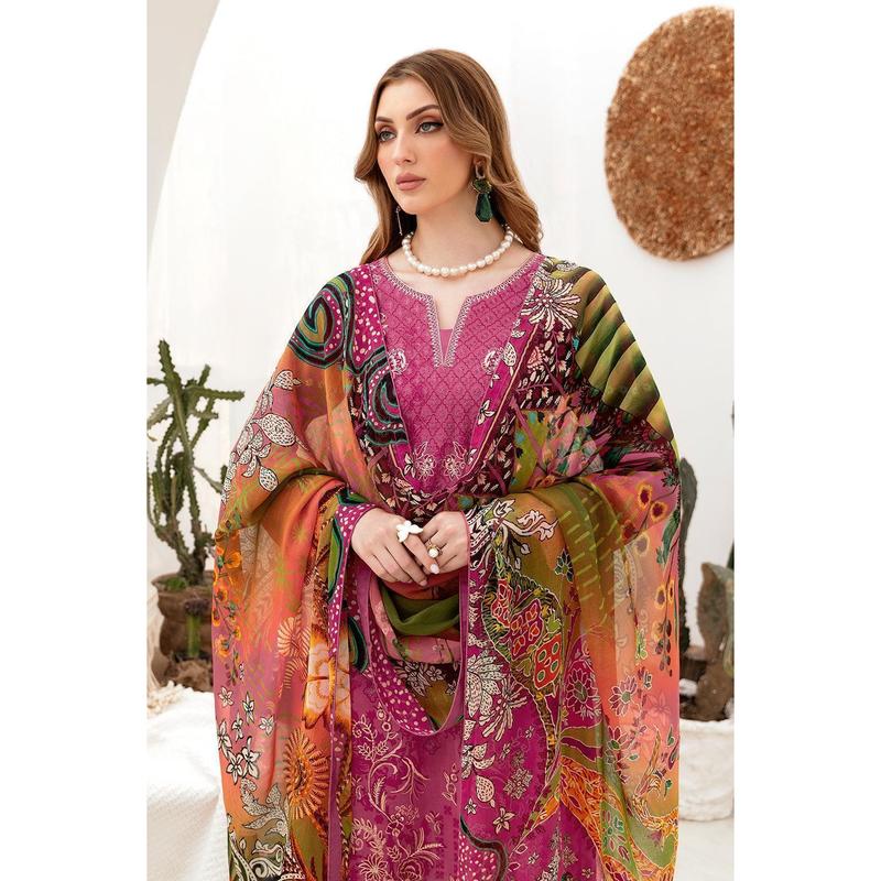 RAMSHA ‘GHAZAL’ | EMBROIDERED LAWN READYMADE | G-208 3