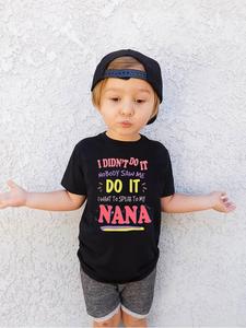 Toddler Boy's Letter Print Round Neck Tee, Summer Outfits 2024, Cute Casual Short Sleeve T-shirt for Kids Summer, Kids Clothes for Daily Wear