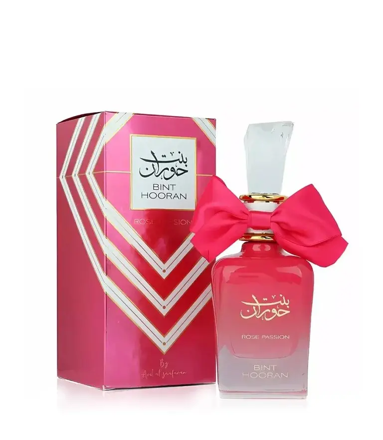Bint Hooran Rose Passion 100ml EDP Eau De Parfum for Women - Long-Lasting Arabian Fragrance