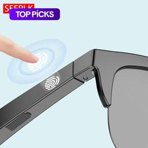 Smart Glasses Music HIFI Headset, Wireless 5.3 Headphone Smart Glasses With HD MIC For Driving, Sports, Call, Music, Stereo Dual Speaker Touch Wireless Smart Glasses Earphone Wearable Smart Glasses For Men & Women