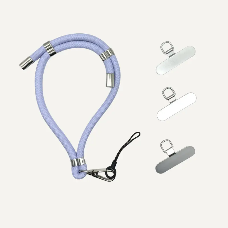 Adjustable METAL 8mm Anti-theft re-usable mobile Wristlet Smartphone 5