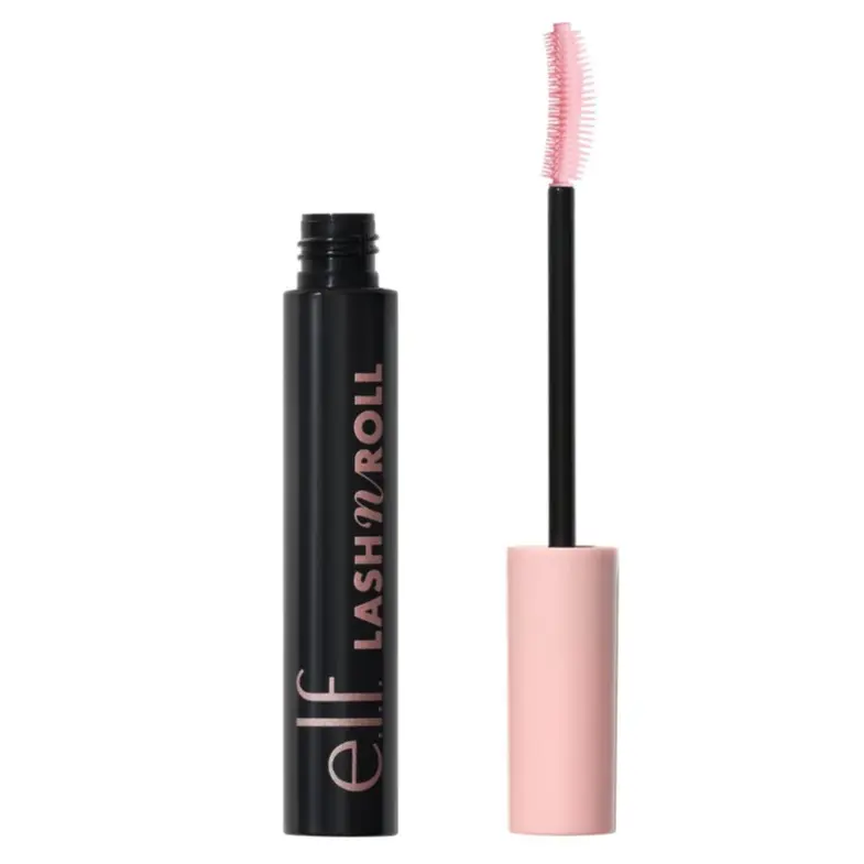 e.l.f. Lash 'N Roll Mascara, Curling Mascara For Visibly Lifted Lashes, Lifts & Separates Lashes. Long-Lasting Formula, Vegan & Cruelty-Free elf makeup cosmetic