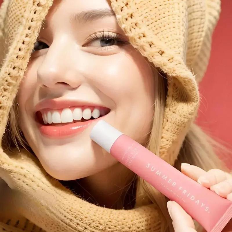 Fashion 8 Color Summer Fridays Lip Balm Moisturizing Smooth Soft Lips Cosmetics Sugar Vanilla Beige Sweet Mint Makeup Lip Care 3