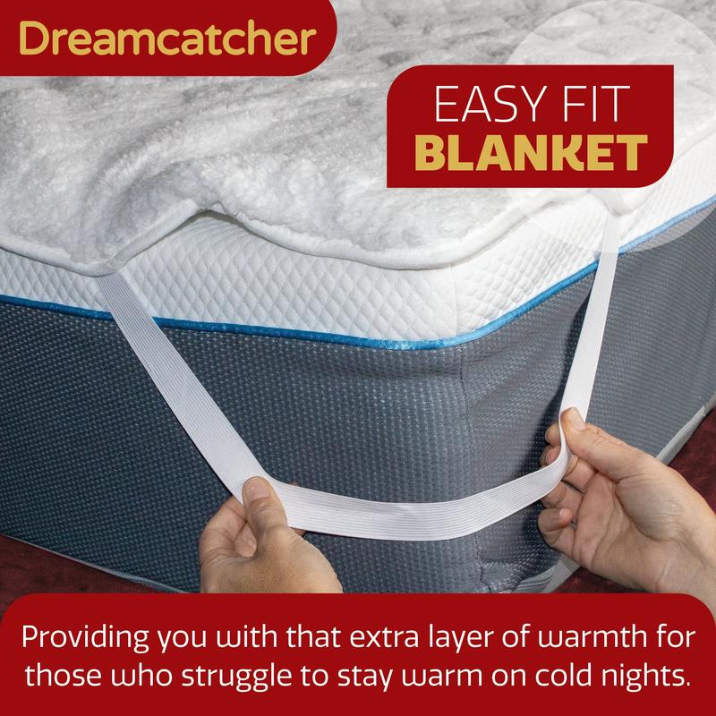 Dreamcatcher Single Bed Fitted Fleece Electric Blanket 2