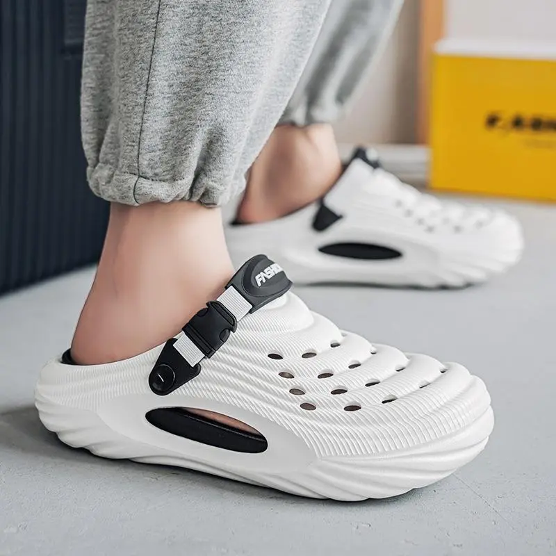 Men's Outdoor Sports Sandals, Casual Comfortable Breathable Platform Non-slip Wear-resistant Sandals for Beach, Camping, Hiking, Fashionable Shoes for Outdoor Activities, Footwear 2