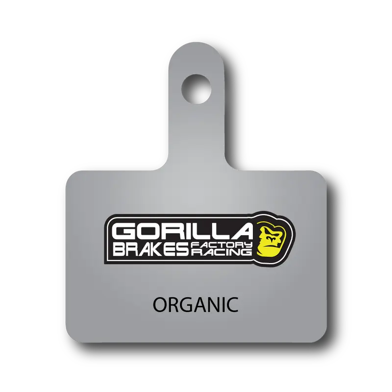 Gorilla Brakes Factory Racing Organic Disc Brake Pads – Shimano B-Type - MT Series 0