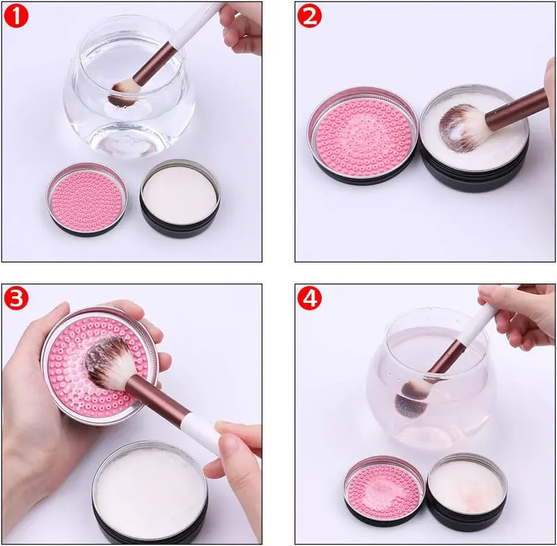 12 Pcs Makeup Sponges,Facial Sponges for Washing Face,Dry Wet Use 2