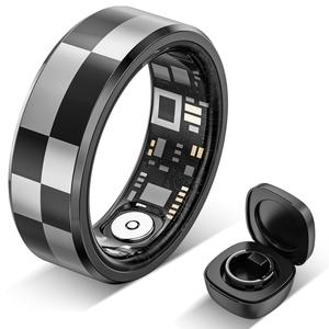 Smart Ring, 1 Count Gesture Control Smart Ring with Sleep & Step Monitoring, Waterproof Bluetooth-compatible Smart Ring, Health Fitness Tracker for Men & Women