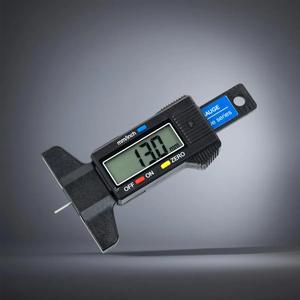 Tire Tread Depth Gauge with Digital LCD Display, Widely Applicable Tire Depth Measuring Tools for Various Vehicles, Test Gauge Set