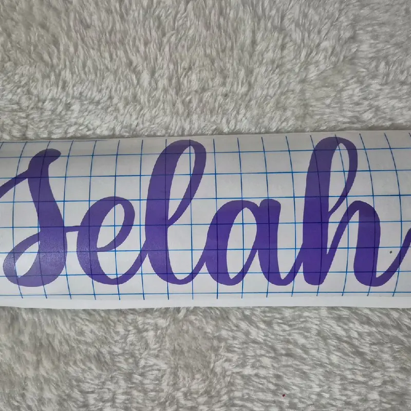 Personalised Name/Word Vinyl Sticker for Balloon Decoration - DIY Balloon Decal 7